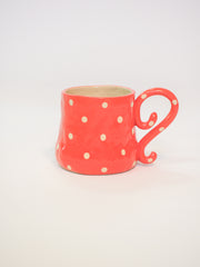 Cherry Polka Dot Mug